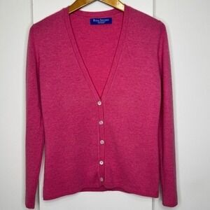 Royal Speyside Cashmere Cardigan Women's‎ Small Pink